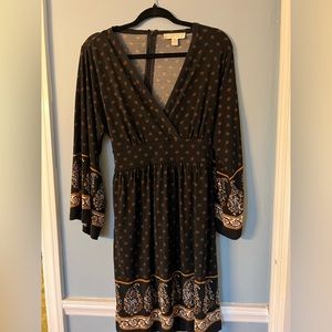 Michael Kors bell sleeved dress